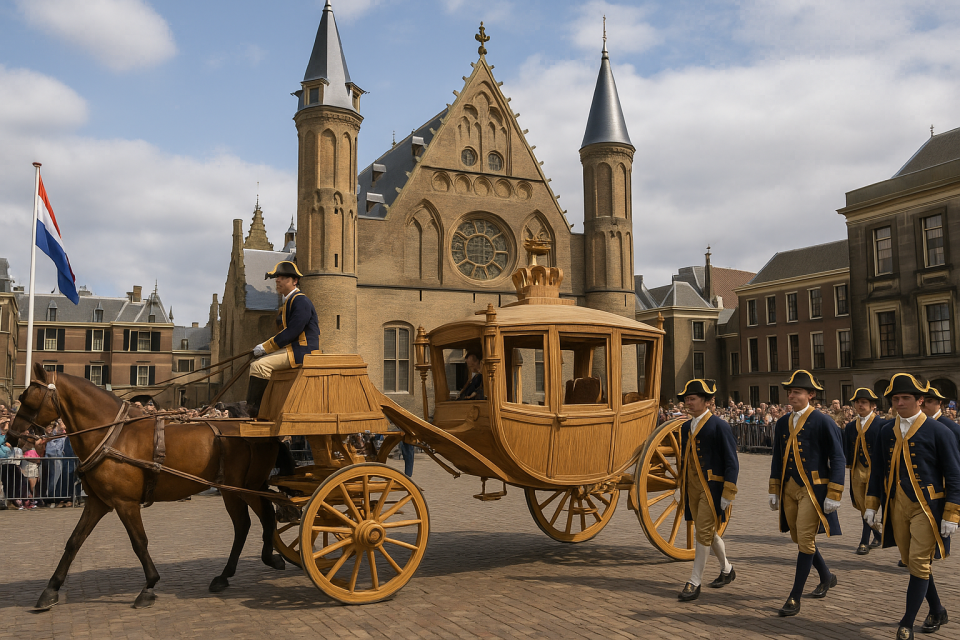 Prinsjesdag houtenkoets